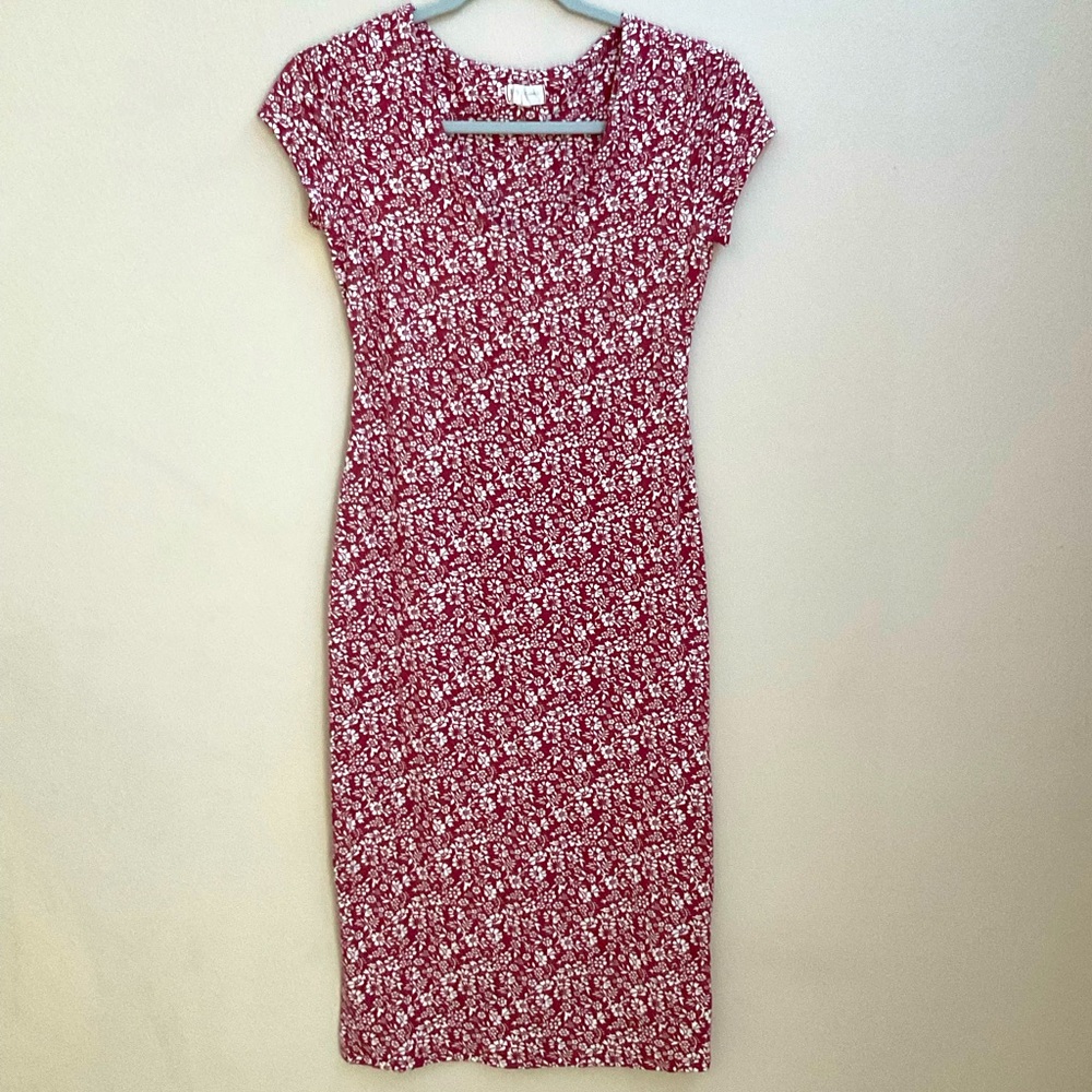 See you Monday floral dress